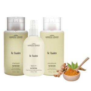 KIT LE BAIN NUTRITION LEAVE-IN 170ML + CONDITIONER 330ML + SHAMPOO 330ML